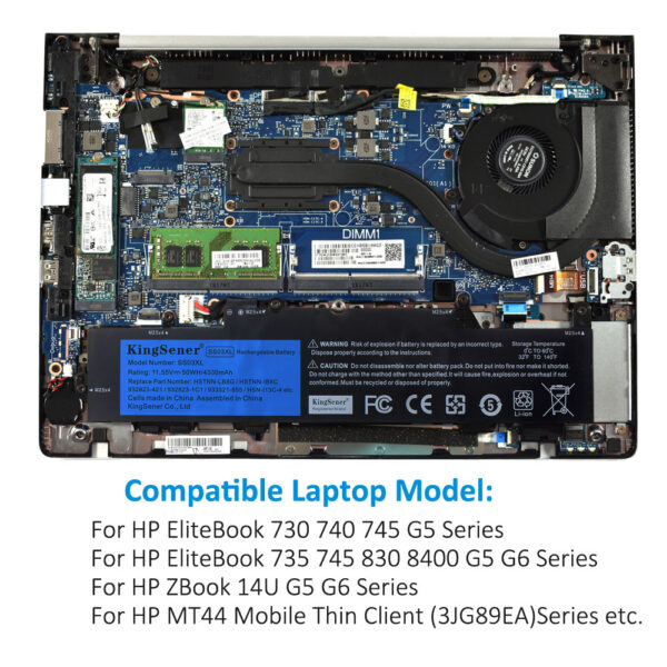 SS03XL battery For HP EliteBook-7