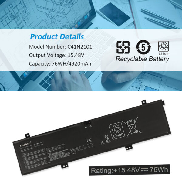 C41N2101-Laptop-battery-For-ASUS-03
