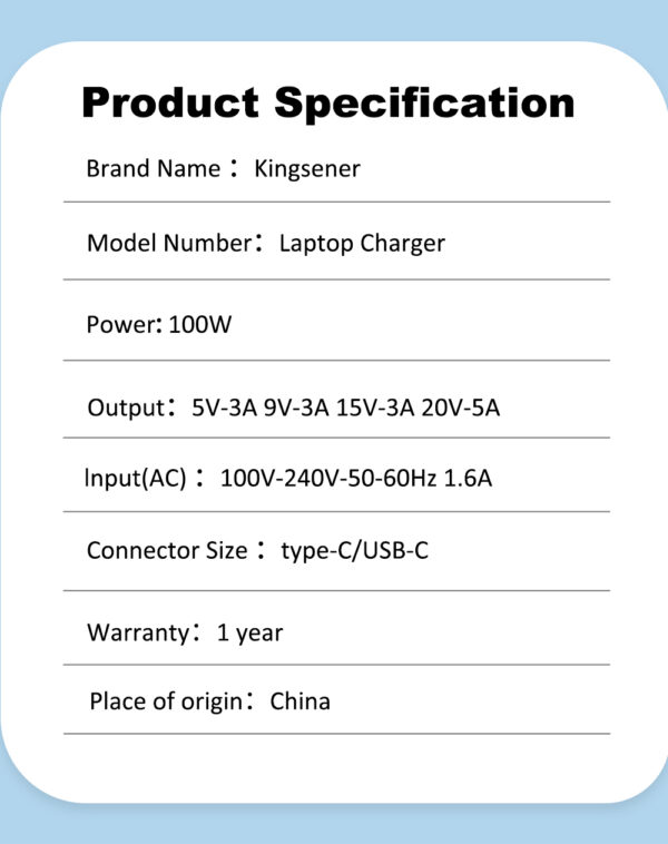 A20-100P1A Laptop Charger For ASUS