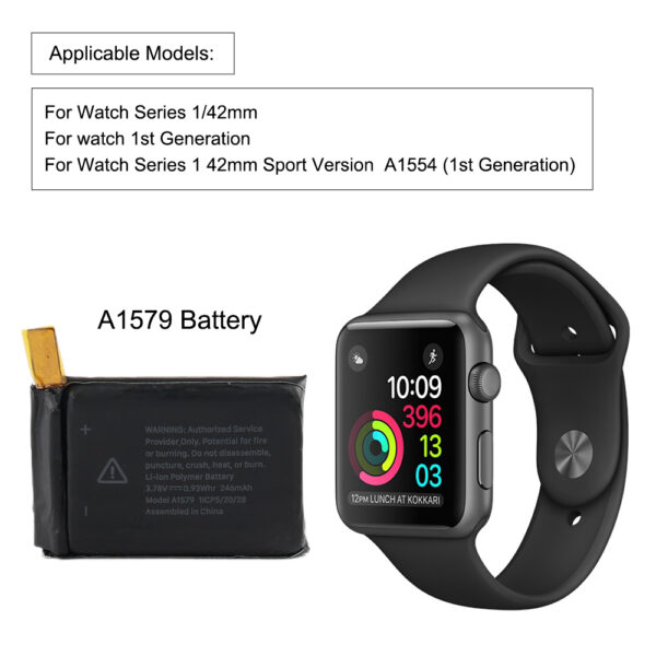 Apple-Watch-A1579-Battery