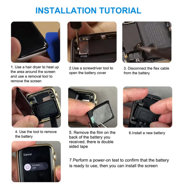 Apple-Watch-A1579-Battery