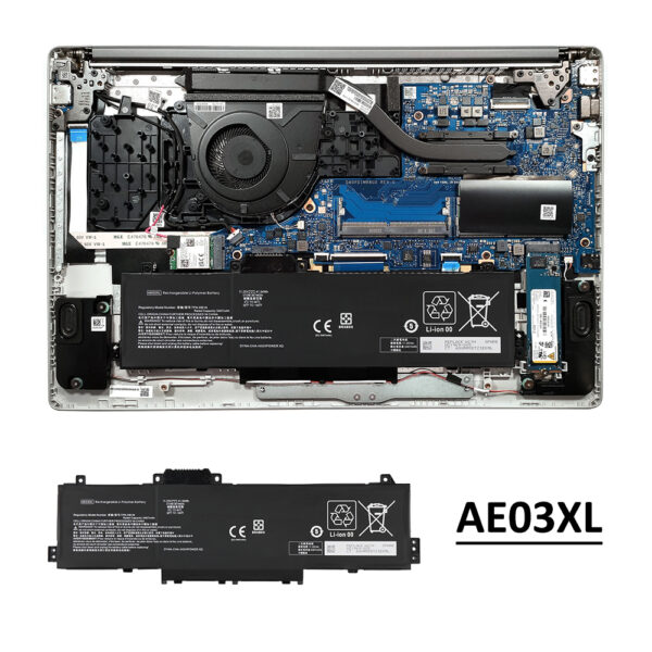 HP-AE03XL-3467mAh