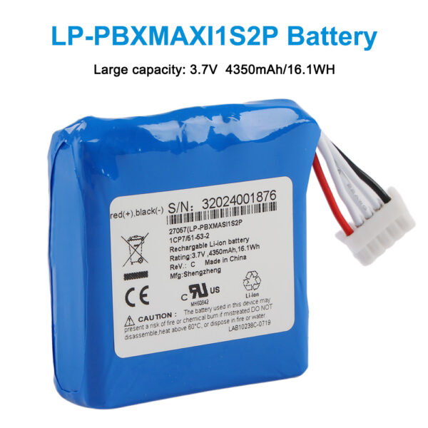 LP-PBXMAXI1S2P-4350mAh