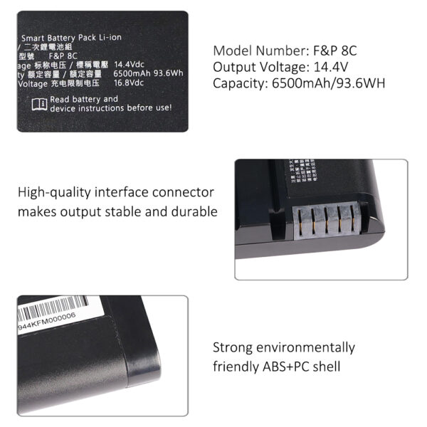 F_P-8C-6500mAh-Industrial-Battery