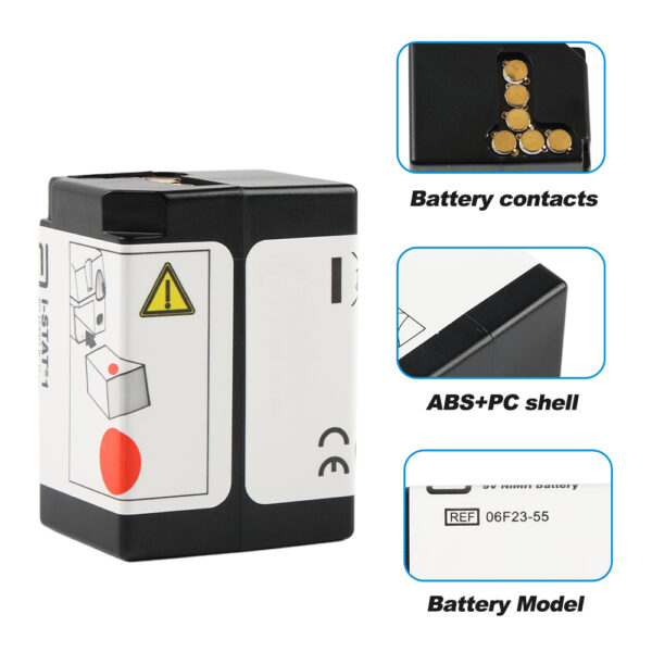 06F23-55 Replacement Battery for Abbott AN‑500 / i‑STAT 1