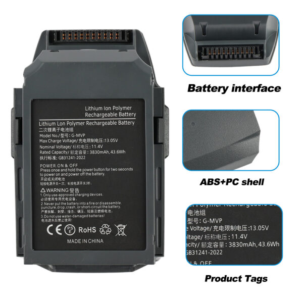 DJI-Mavic-Pro-B09W5PDDRL-3830mAh