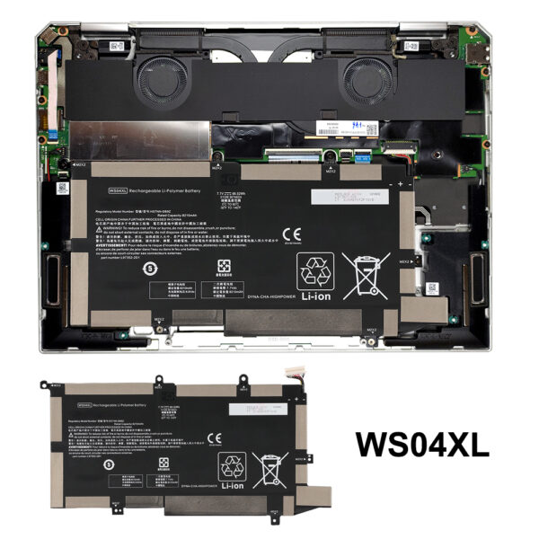 HP-WS04XL-8210mAh