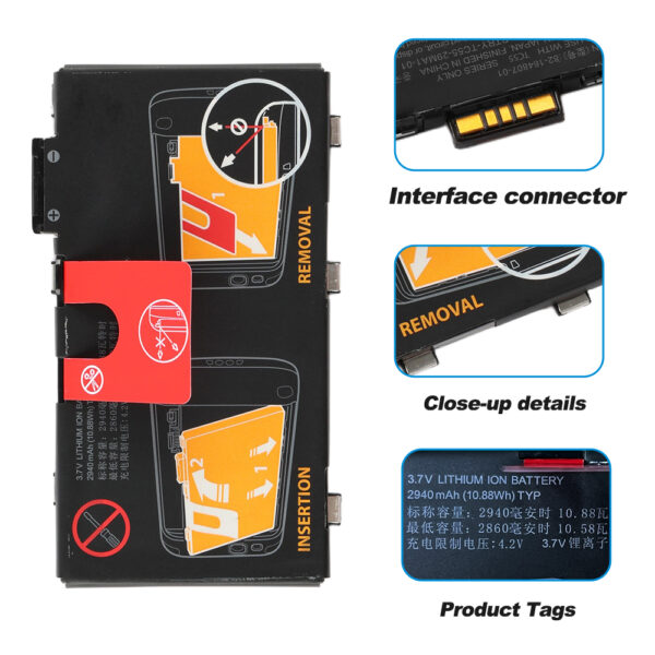 82-164807-01-2940mAh