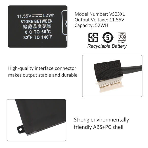 HP-Envy-VS03XL-52WH- Laptop-Battery