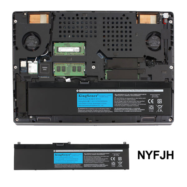 DELL-NYFJH-8509mAh-Laptop-Battery