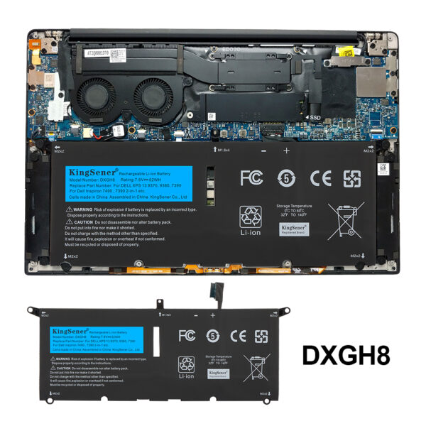 DELL-DXGH8-52WH-Laptop-Battery