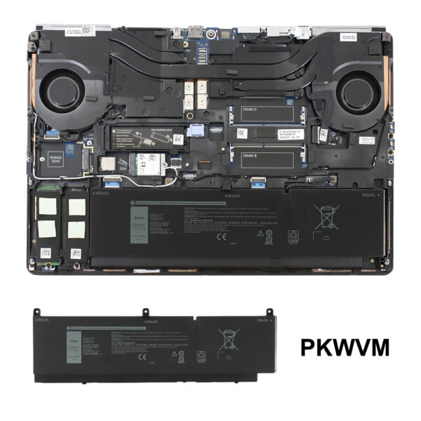 Dell-PKWVM-11.4V-95WH-Laptop-Battery