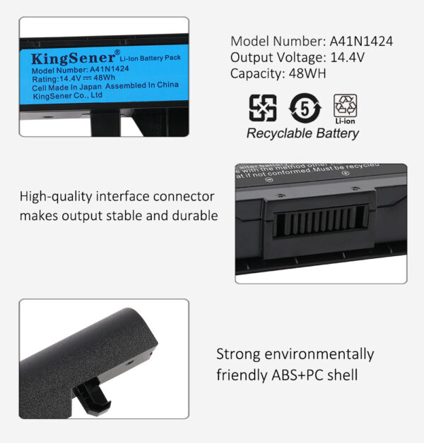 ASUS-A41N1424-48WH-Laptop-Battery