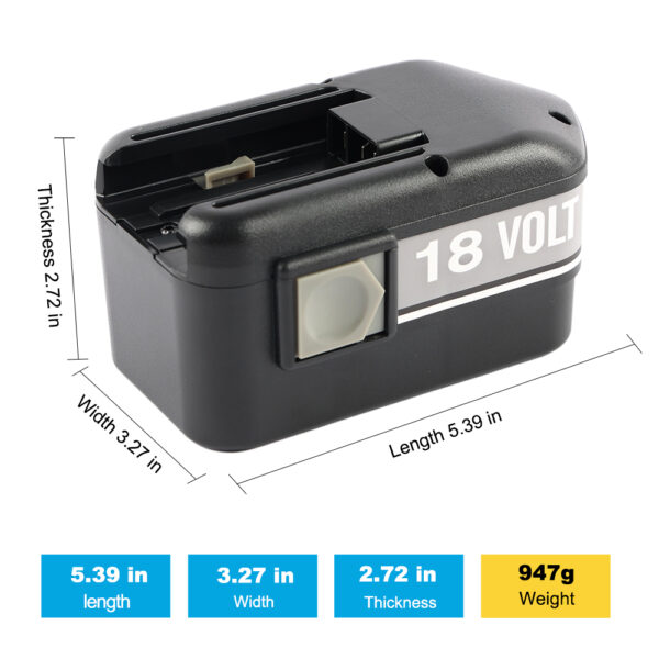 AEG-18A-2500mAh-Power-Tool-Batteries
