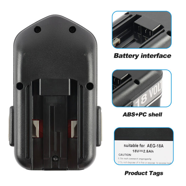 AEG-18A-2500mAh-Power-Tool-Batteries
