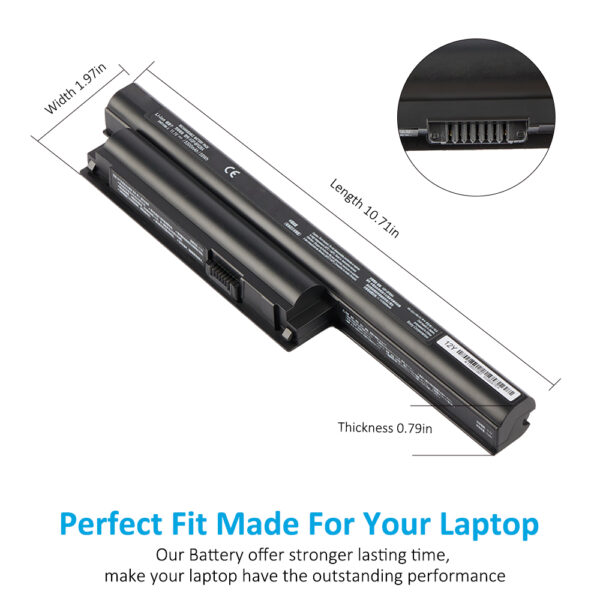 PowerSmart Batteria 9 Celle Per Sony VAIO Serie SVE – VGP-BPL26, VGP-BPS26, VGP-BPS26A – 7800mAh, 11.1V, Agli Ioni Di Litio