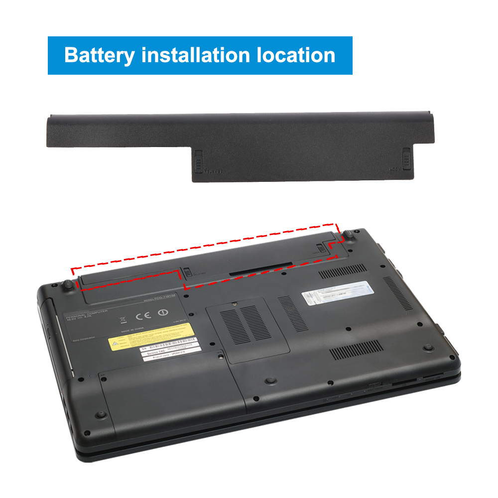 PowerSmart® 7800mAh 11.10V 9 Cellule Batteria per Sony VAIO SVE