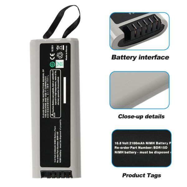 Yokogawa-BDR15D-2100mAh-medical-Battery