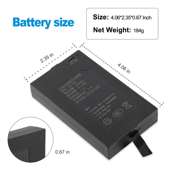 Aolstecell-ZNS-09F-Smart-Door-Lock-Battery