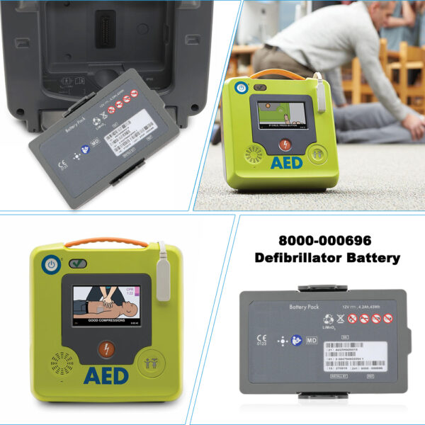 ZOLL-8000-000696-4200mAh-Medical-Battery