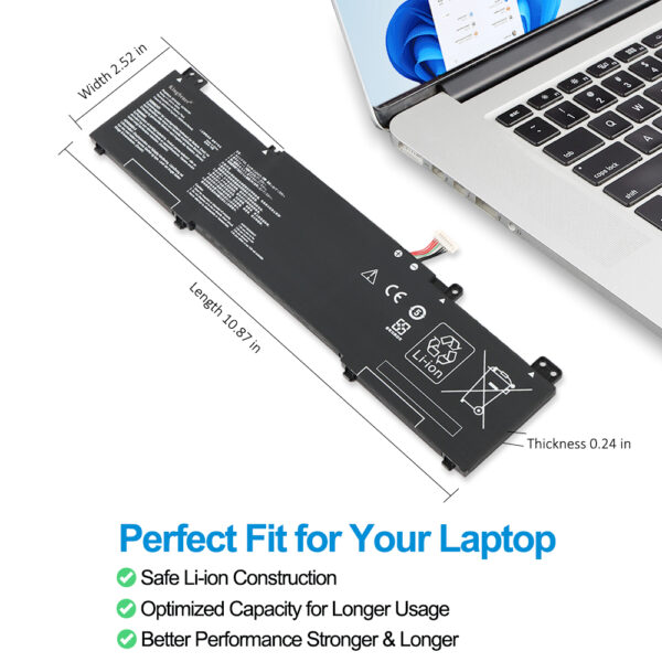 ASUS-B31N1822-3653mAh