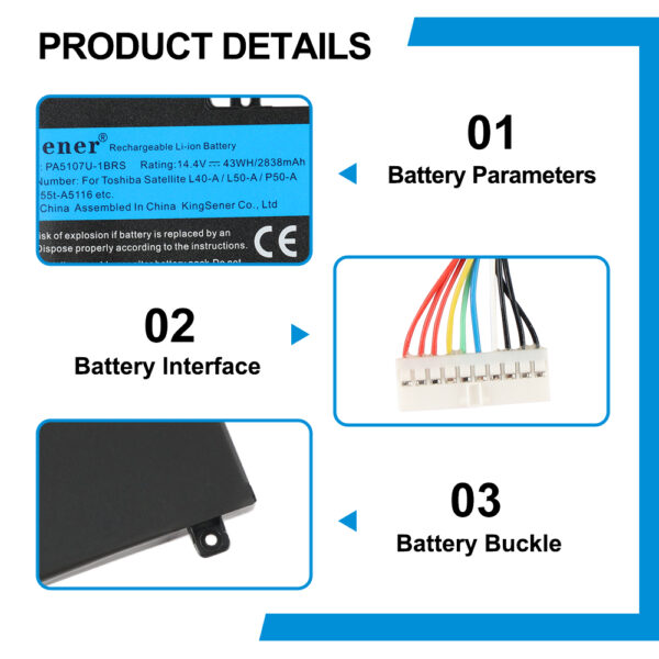 Toshiba-Satellite-PA5107U-Laptop-Battery-43WH