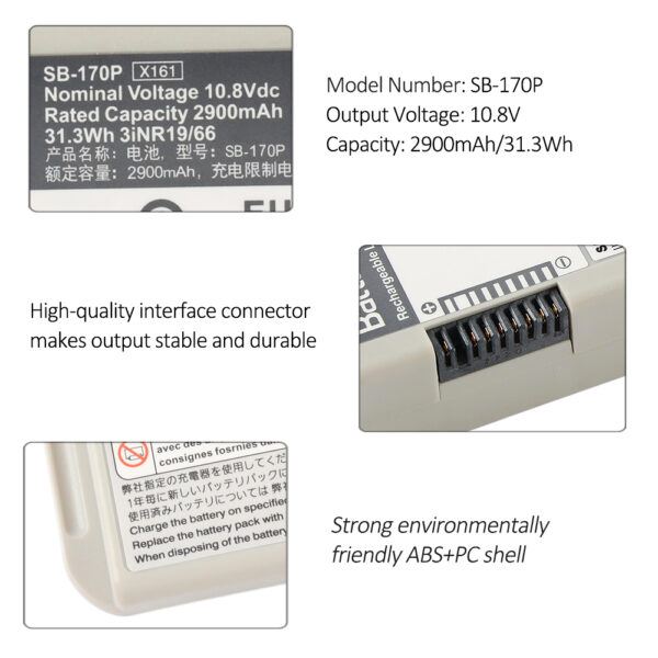 SB-170P-2900mAh