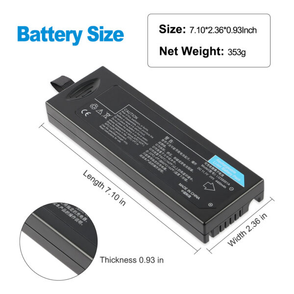 Mindray-LI23S001A-11.1V-4400mAh-Medical-Battery