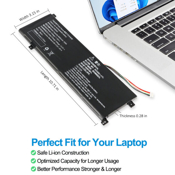 Mechrevo-SSBS81-11.55V-70Wh-Laptop-Battery