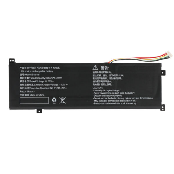 Mechrevo-SSBS81-11.55V-70Wh-Laptop-Battery