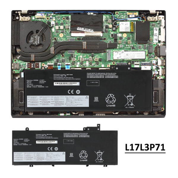 Lenovo-L17L3P71-11.58V-57Wh-Laptop-Battery