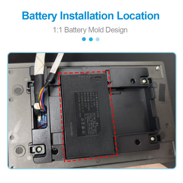 TXD-68B-5000mAh-Smart-Door-Lock-Battery