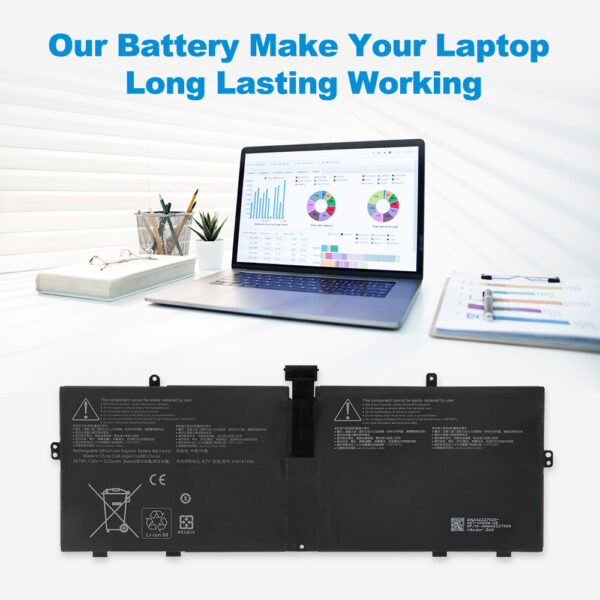 Microsoft-916TA135H-7.58V-5235mAh-Laptop-Battery