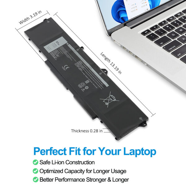 DELL-9JRV0-11.4V-97Wh-Laptop-Battery