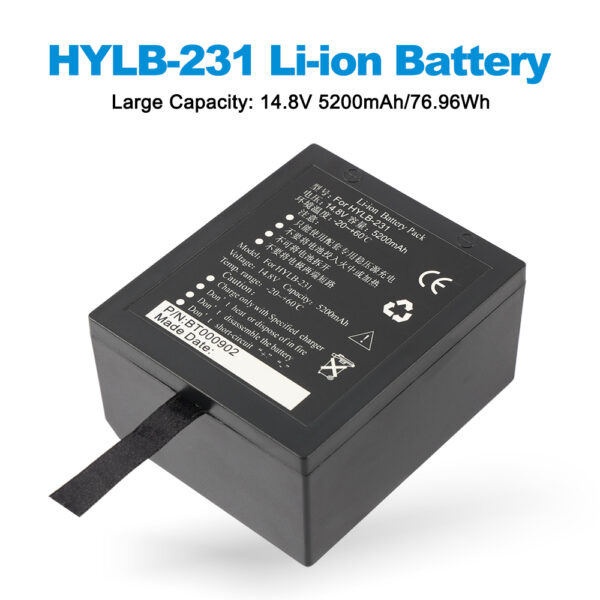 Edan-HYLB-231-14.8V-5200mAh-Medical-Battery