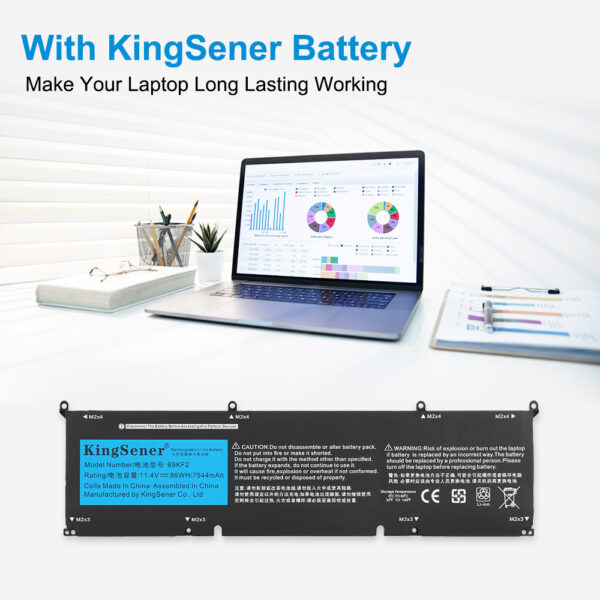 Dell-69KF2-11.4V-86WH-Laptop-Battery