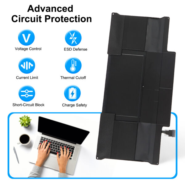 Apple-A1496-7.6V-7150mAh-Macbook-Battery