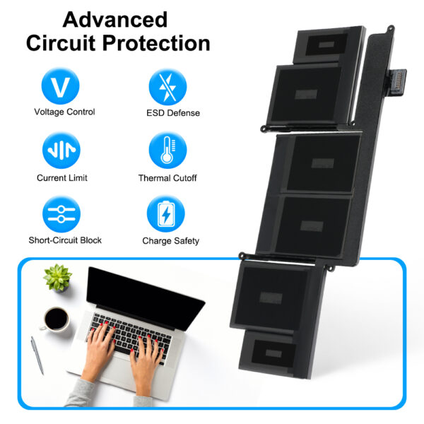 Apple-A1582-11.42V-6559mAh-Macbook-Battery