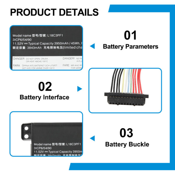 Lenovo-L18C3PF1-11.52V-45Wh-Laptop-Battery
