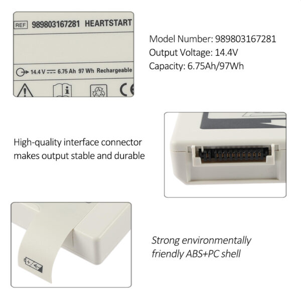 Philips-989803167281-14.4V-97Wh-Medical-Battery