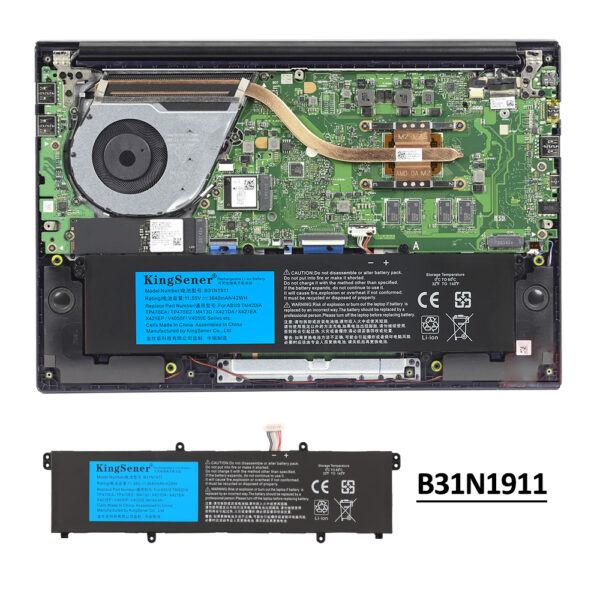 ASUS-B31N1911-3640mAh-Laptop-Battery