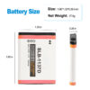 SLB-1137D-1100mAh