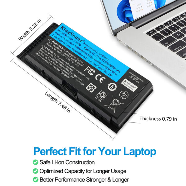 DELL-FV993-11.1V-97Wh-Laptop-Battery
