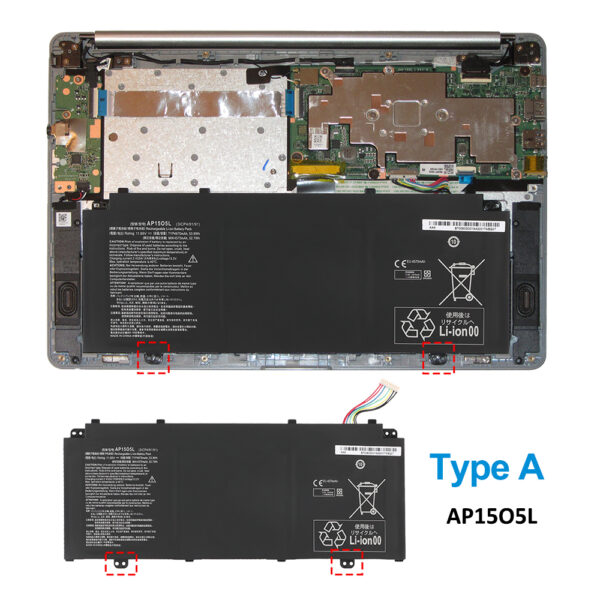 Acer-AP15O5L-11.55V-53.9Wh-Laptop-Battery