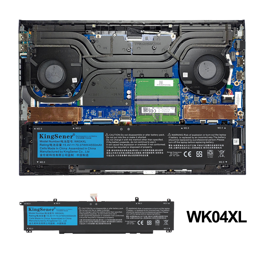HP-WK04XL-4550mAh