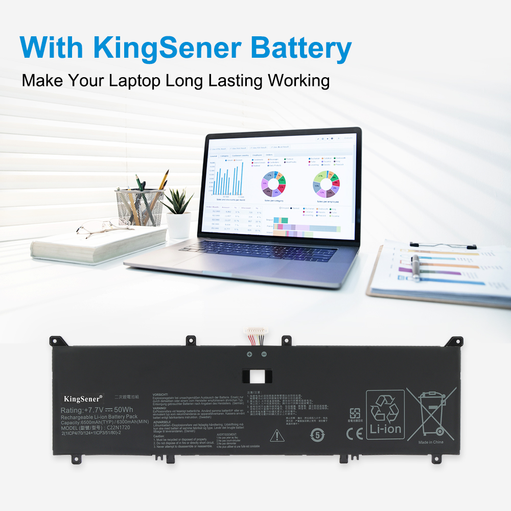 ASUS-C22N1720-7.7V-50WH-Laptop-Battery