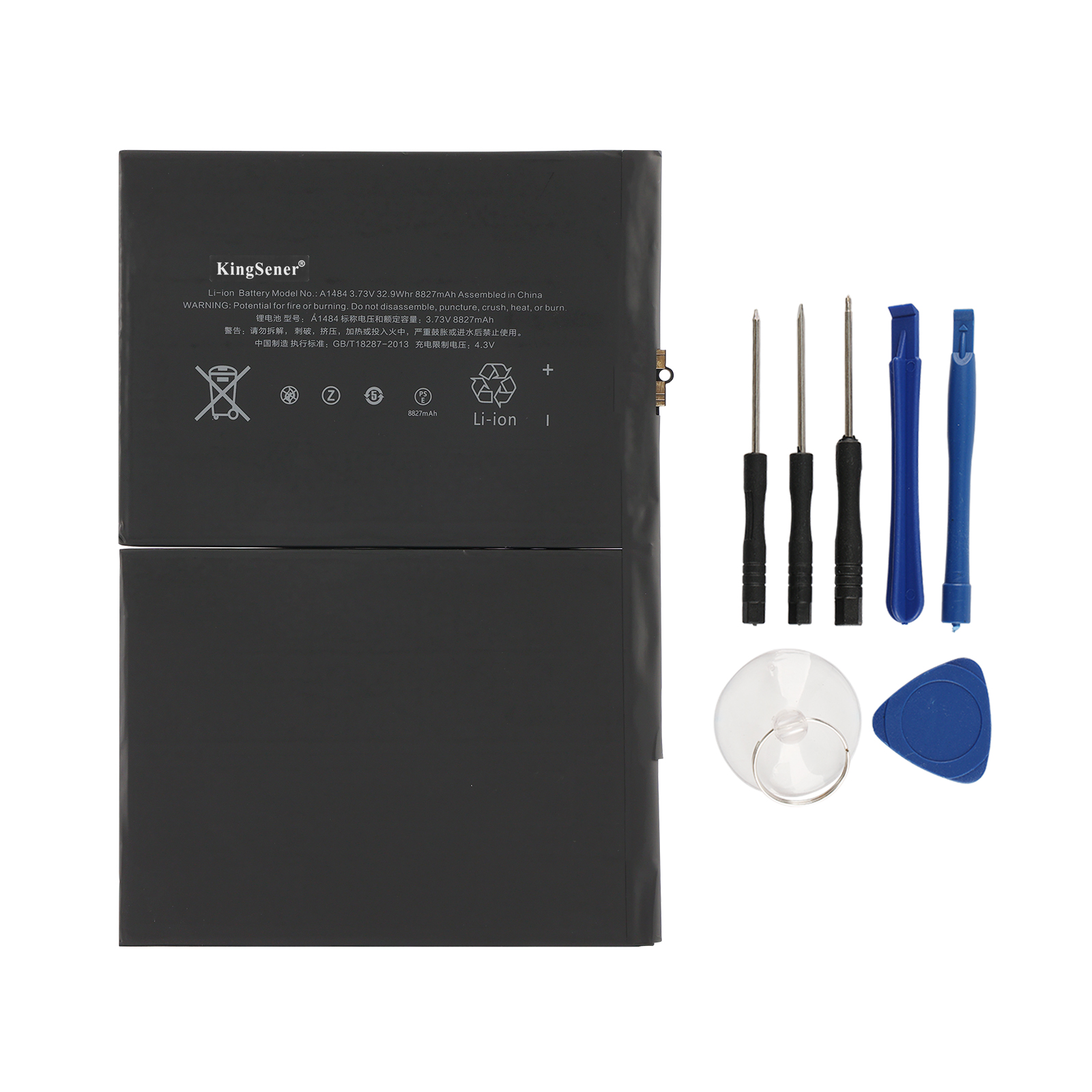 Apple-A1484-3.73V-32.9Wh-iPad-Battery