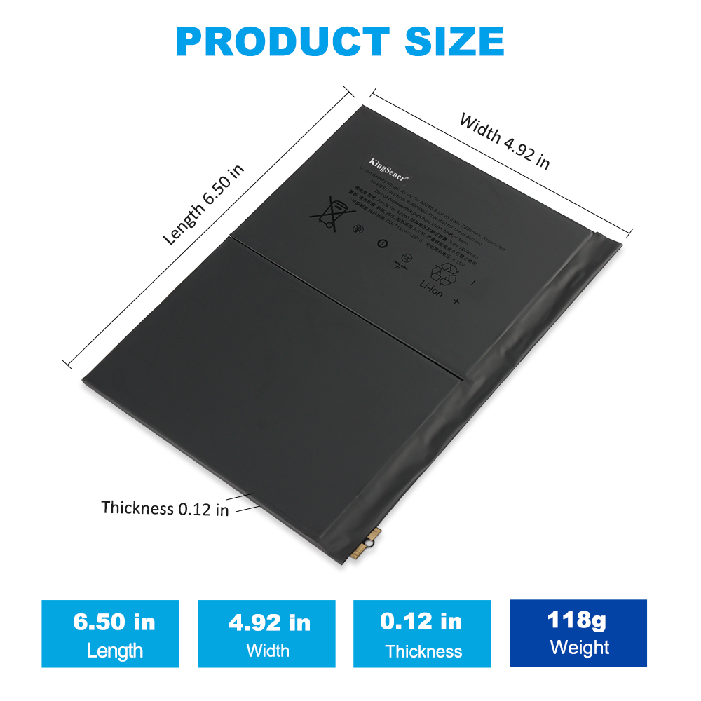A2288-3.8V-28.93Wh-iPad-Battery