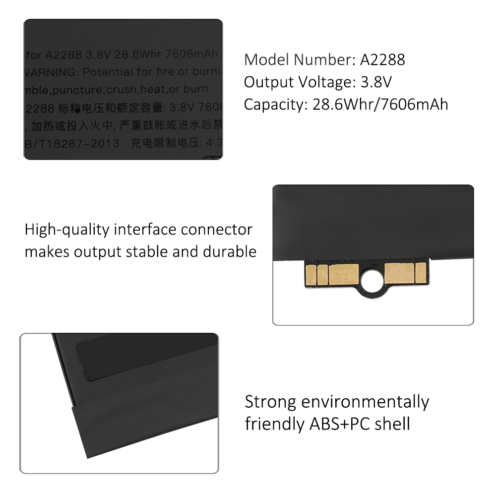 A2288-3.8V-28.93Wh-iPad-Battery