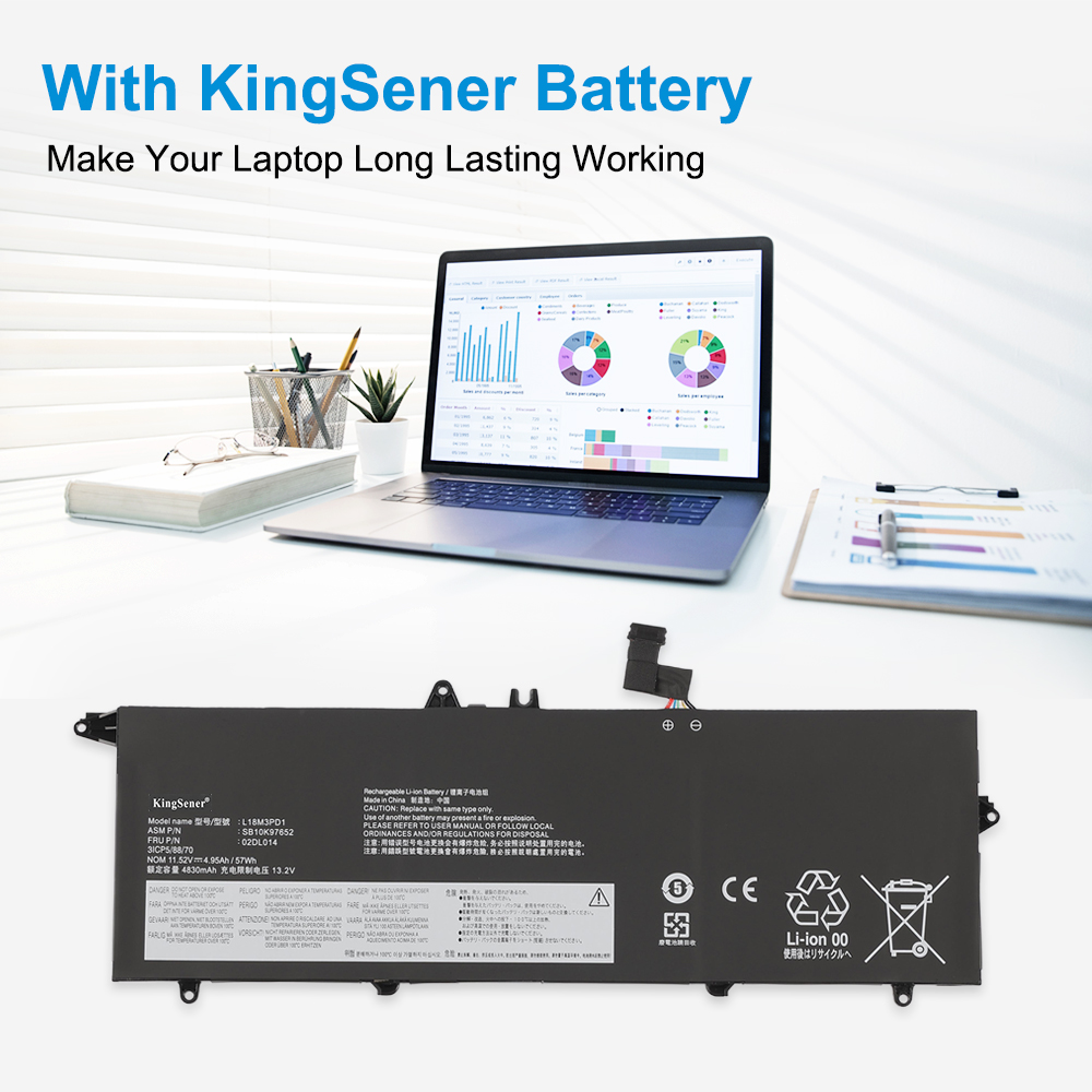 Lenovo-L18M3PD1-57Wh-Laptop-Battery